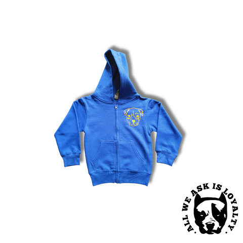 Kids Blue All We Ask Is Loyalty Jacket