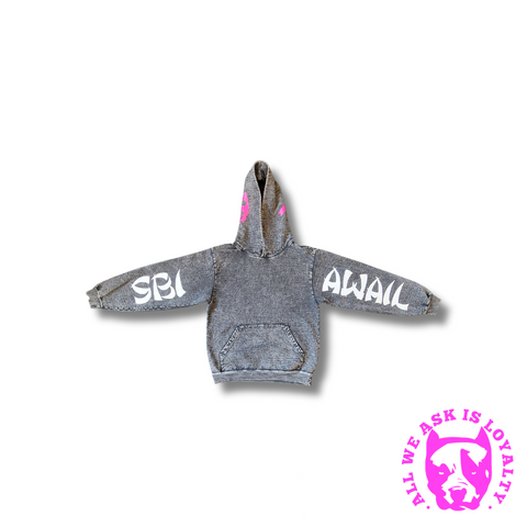 Oversized Breast Cancer Awareness Hoodie