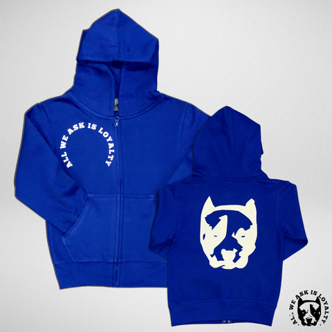 Blue “All We Ask Is Loyalty” Jacket Kids