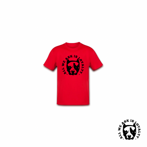 Red A.W.A.I.L. Crescent Shirt